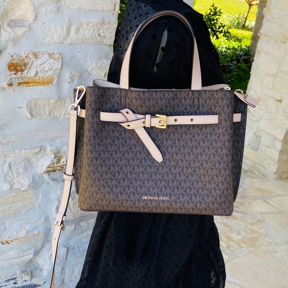 NWT Michael Kors Emilia LG Satchel&wallet - Picture 11 of 12